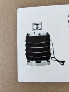 Electric Propane Tank Blank Heater 47.5” x 13.5” BBQ Size